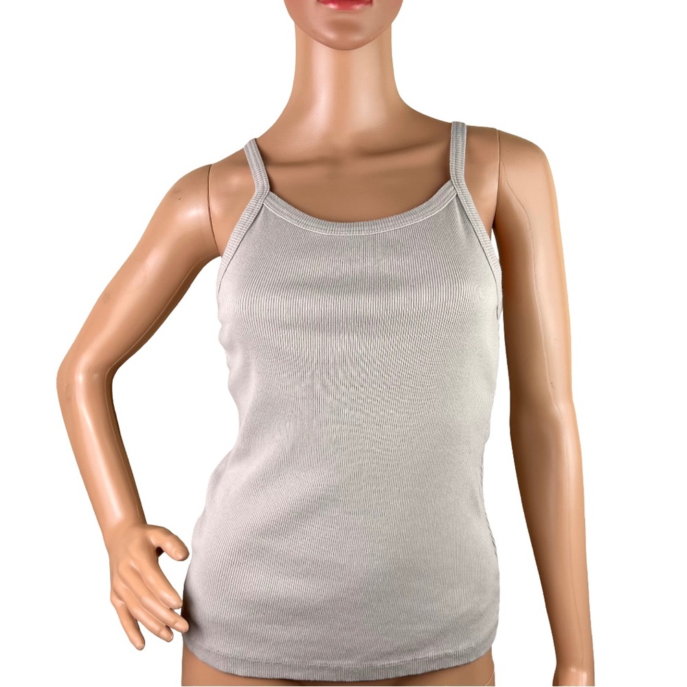 NEW JAMES PERSE RIBBED COTTON TANK TOP